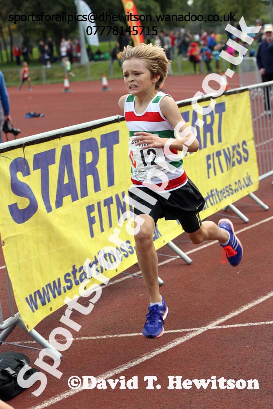 Boys under-13s, Northern Road Relays, Blackpool. Photo: David T. Hewitson/Sports for All Pics